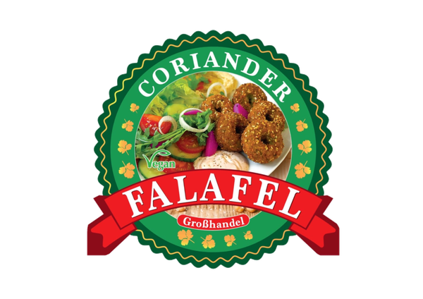 Coriander Falafel Logo